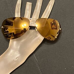 Rare Versace 2117 1221/7D Women's Wrap Sunglasses, Made in Italy